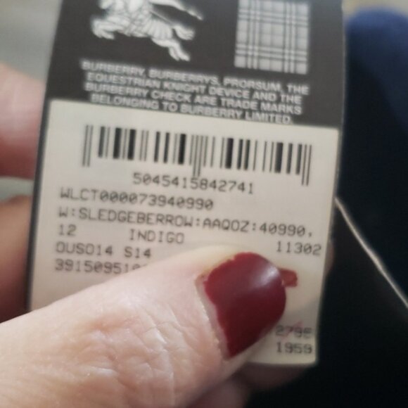 Burberry Trench Coat Size 12 - Picture 7 of 9